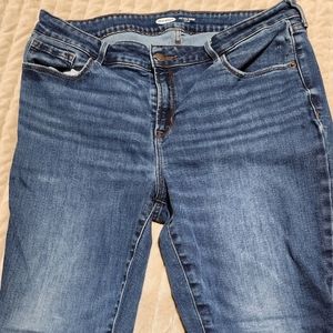 Old Navy Pop Icon Skinny Mid Rise Jeans Size 14 Long